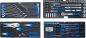 Preview: BGS Metall-Werkzeugkoffer 3 Schubladen mit 143 Werkzeugen 3318